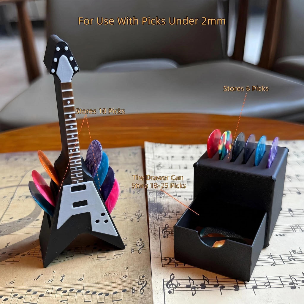 Guitar Picks Holder Box Set X284