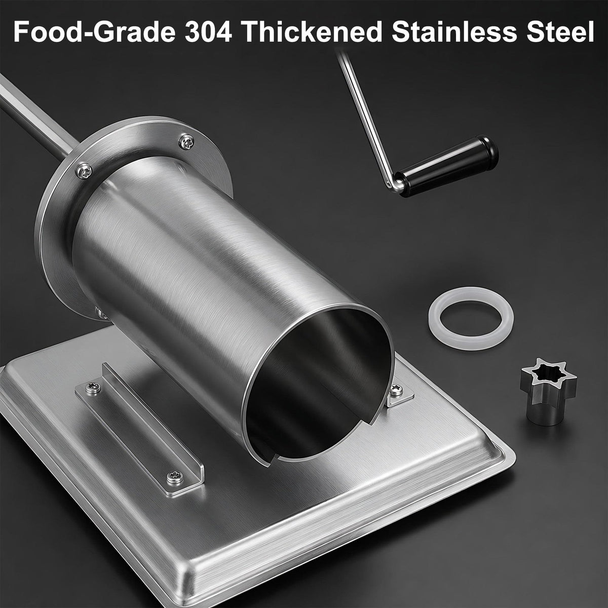 Stainless Steel Vertical Sausage Filler & Churro Press P38946