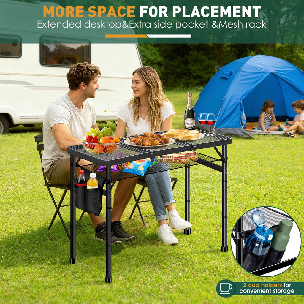 3ft Aluminum Folding Camping Table A799681