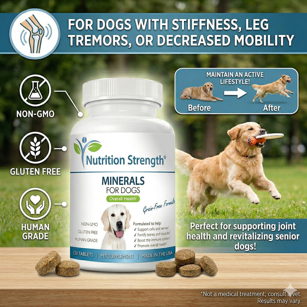 Dog Minerals & Electrolytes 120 Tablets M522729