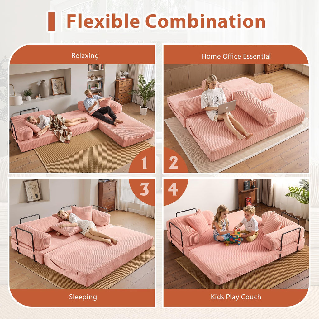 Convertible Futon Sofa Bed L226