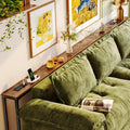 110.2 Inch Narrow Sofa Table with Power Outlets and USB-C Ports J114