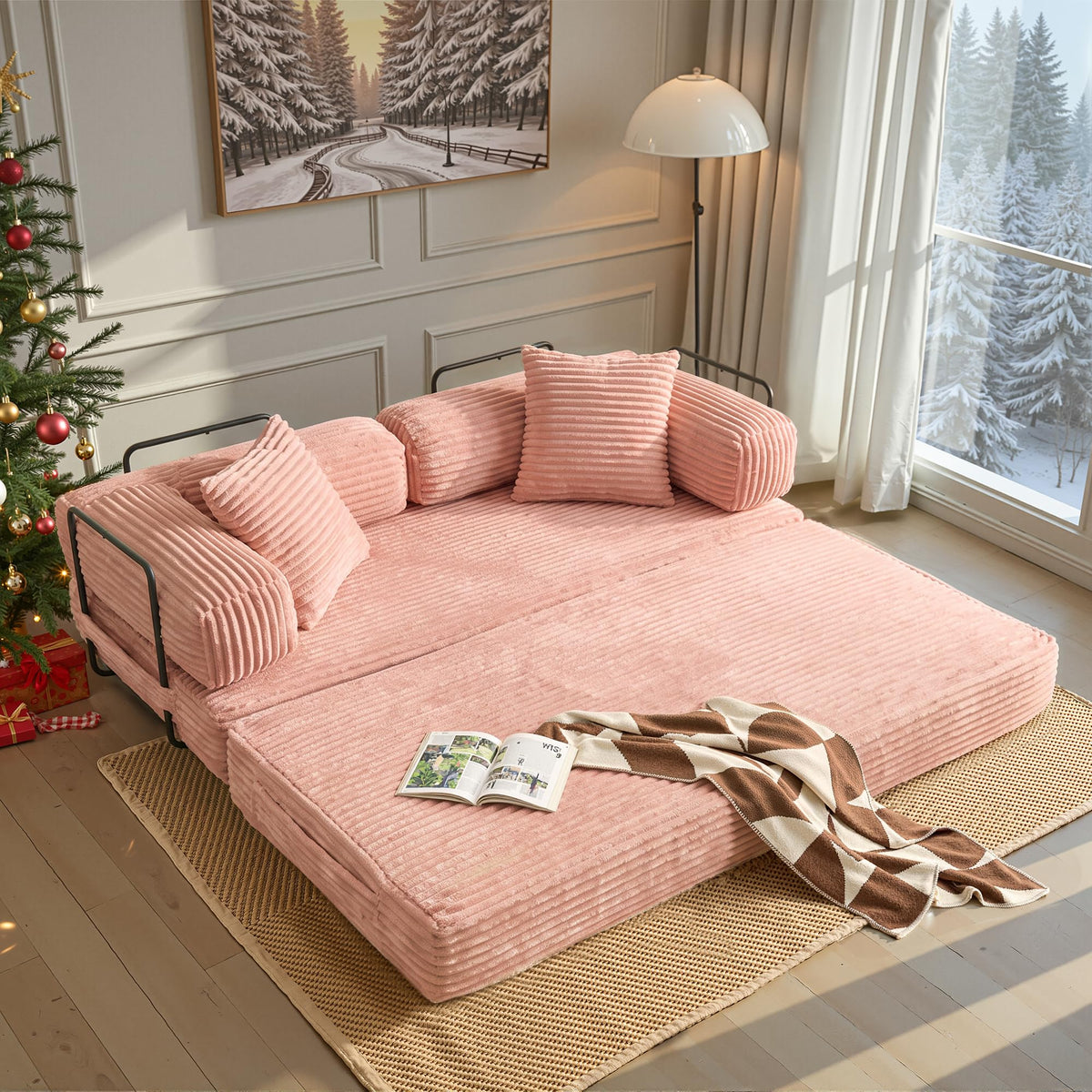 Convertible Futon Sofa Bed L226