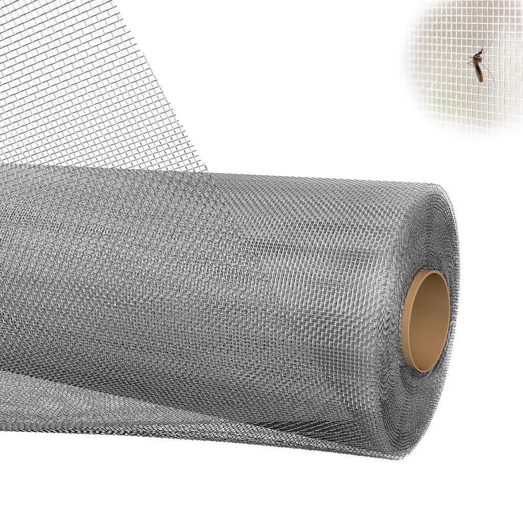 Stainless-Steel Wire Mesh Screen 50"x120" 30 Mesh V107